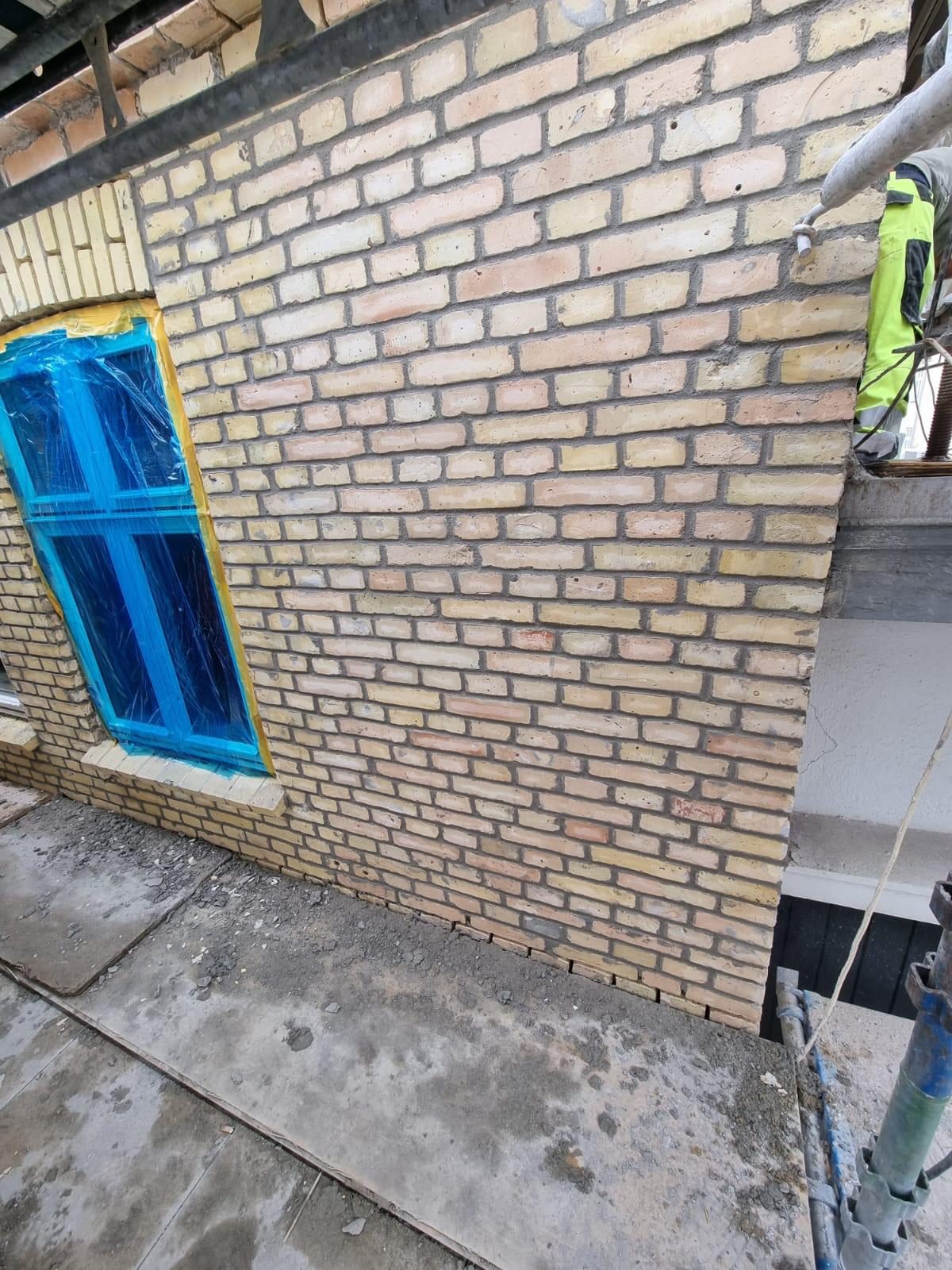 Omfugning af gule mursten